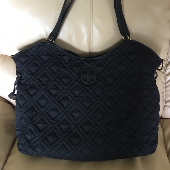 tory burch quilted diaper bag